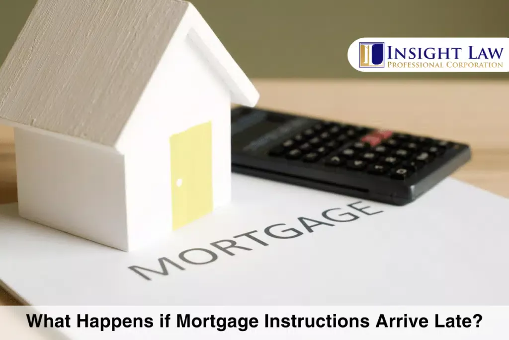 Mortgage Instructions