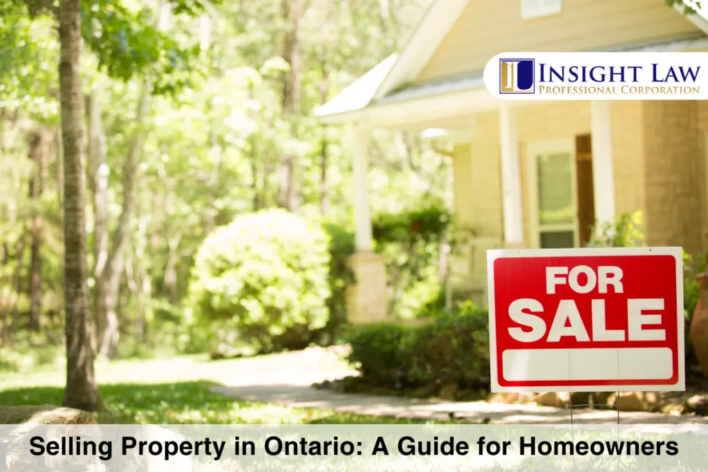 Selling Property in Ontario