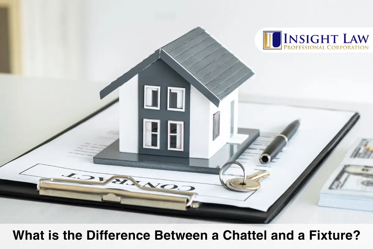 Real Estate Chattel and Fixture