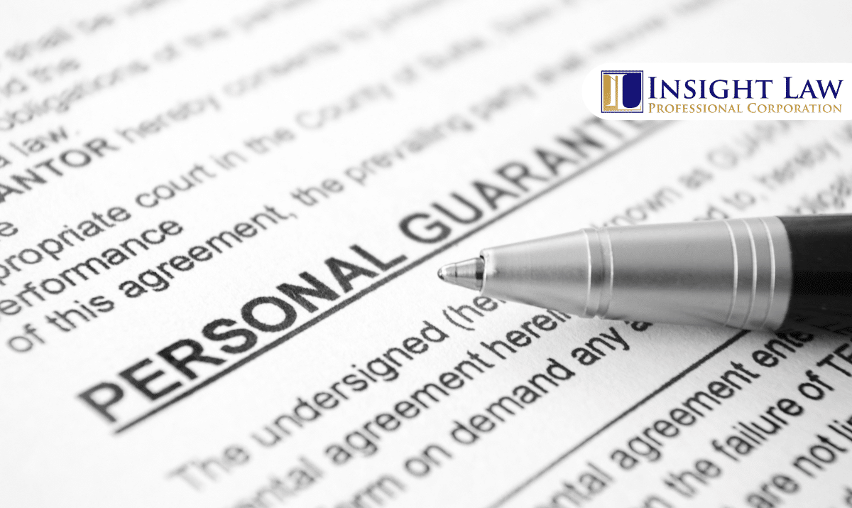 Personal Guarantee