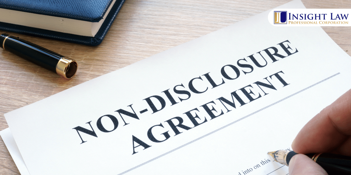 What is a non disclosure agreement
