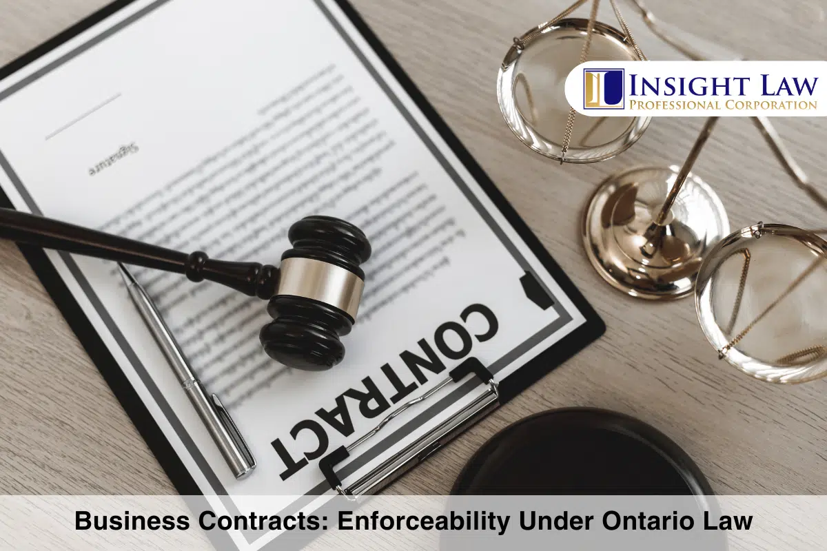 Business Contracts Enforceability Under Ontario Law