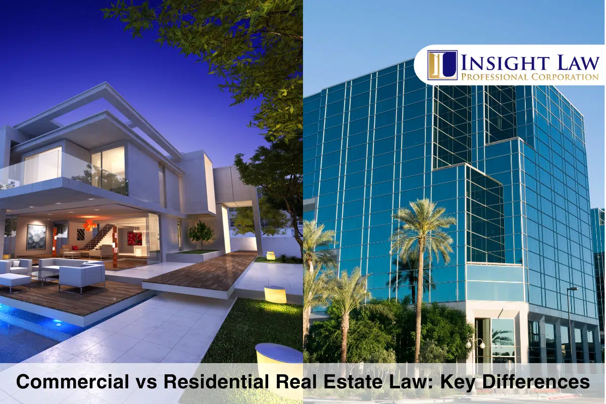 Commercial vs Residential Real Estate Law Key Differences