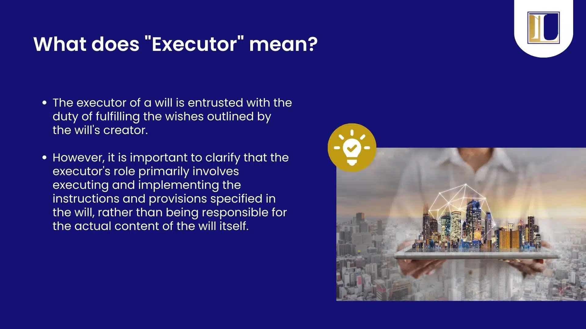 What does Executor Mean