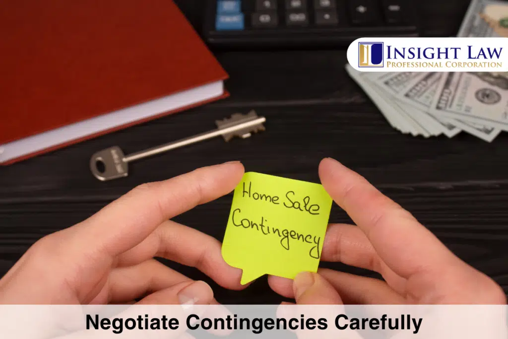 Negotiate Contingencies Carefully