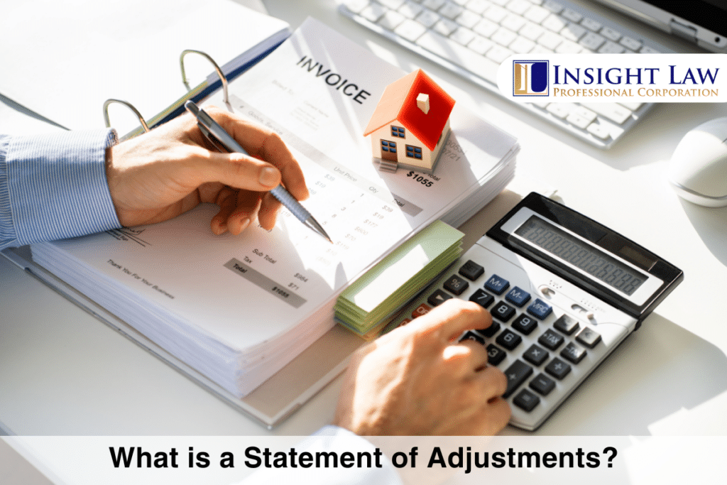 Statement of Adjustment