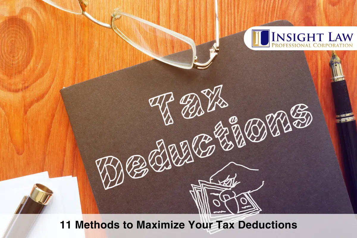 11 Methods to Maximize Your Tax Deductions