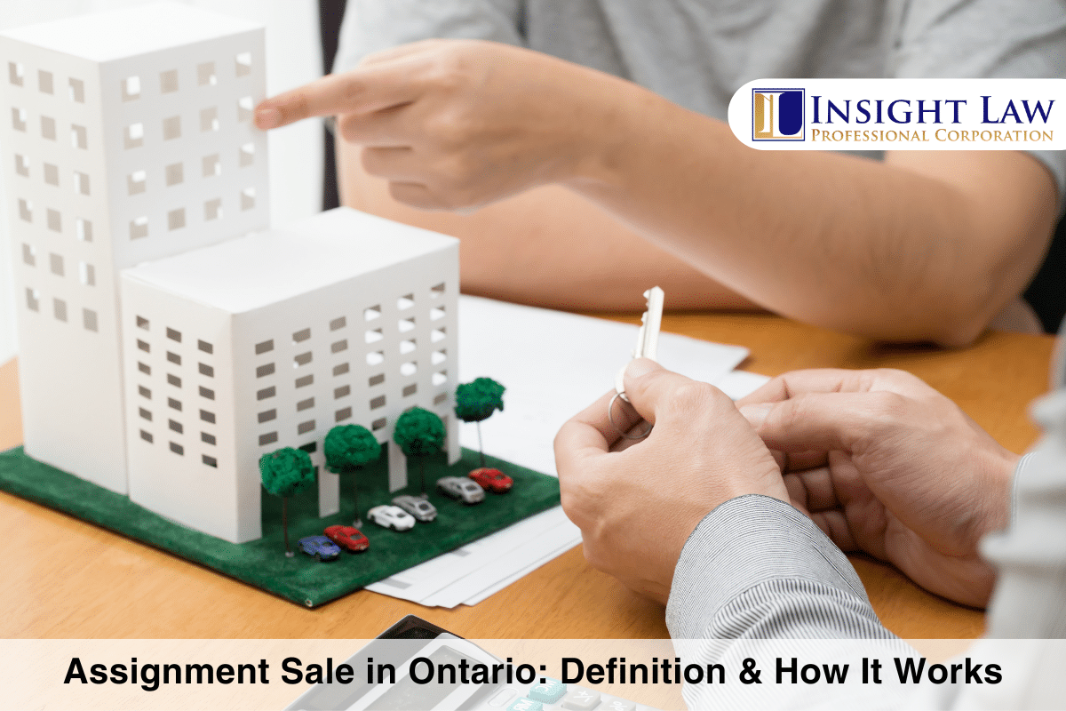 how assignment sale work in ontario