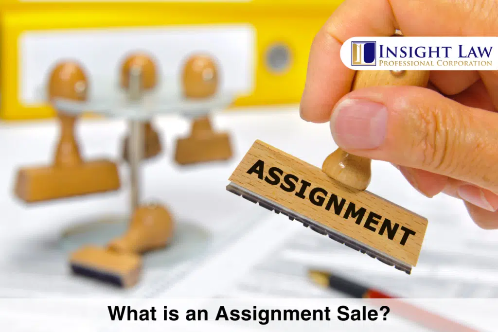 Assignment of Sale