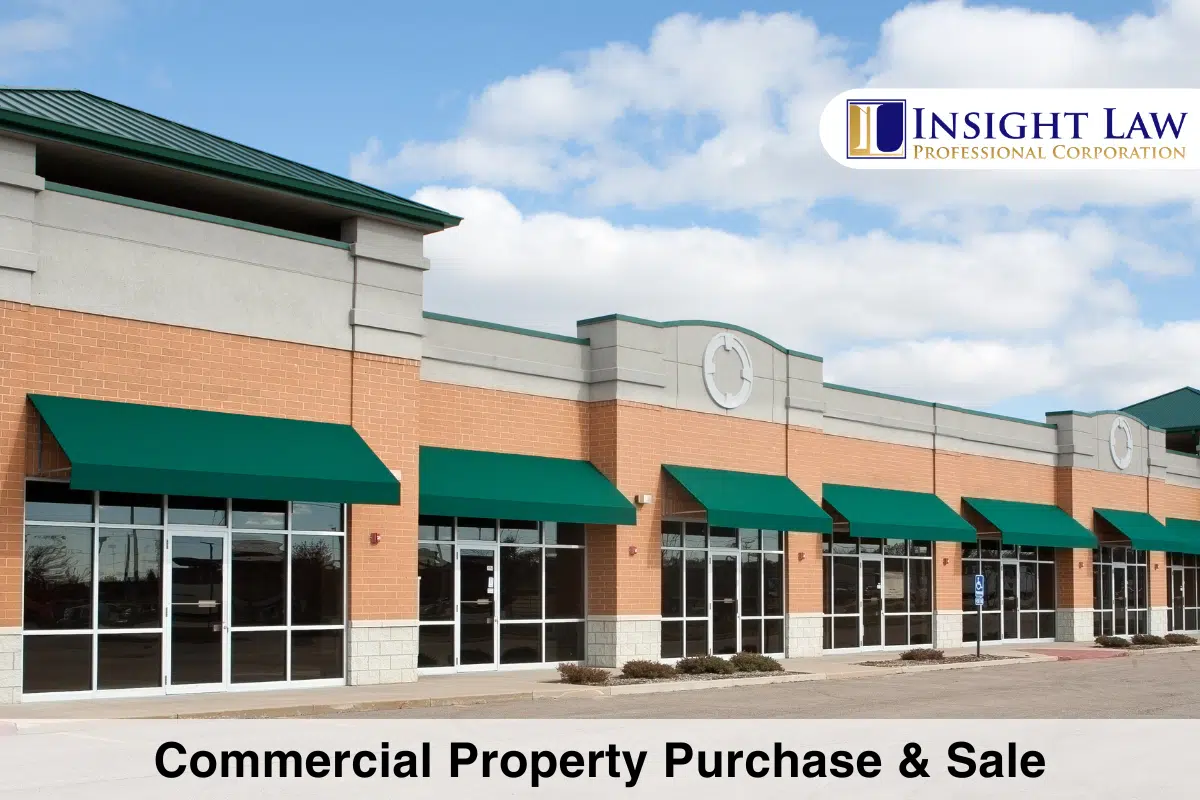 Commercial Property Purchase & Sale​