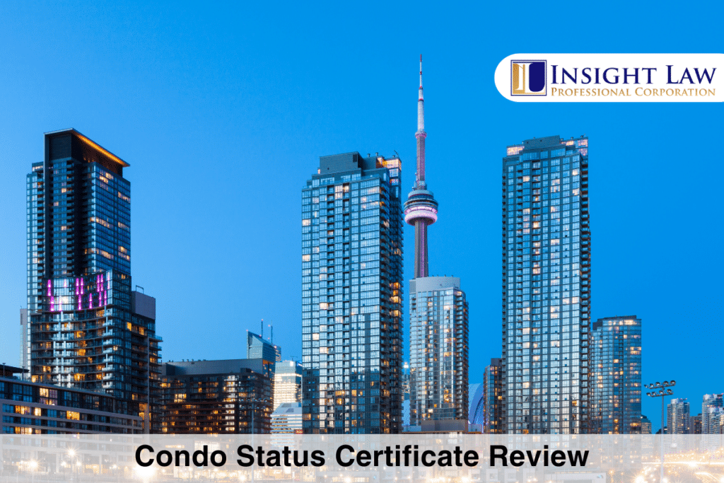 Condo Status Certificate Review​
