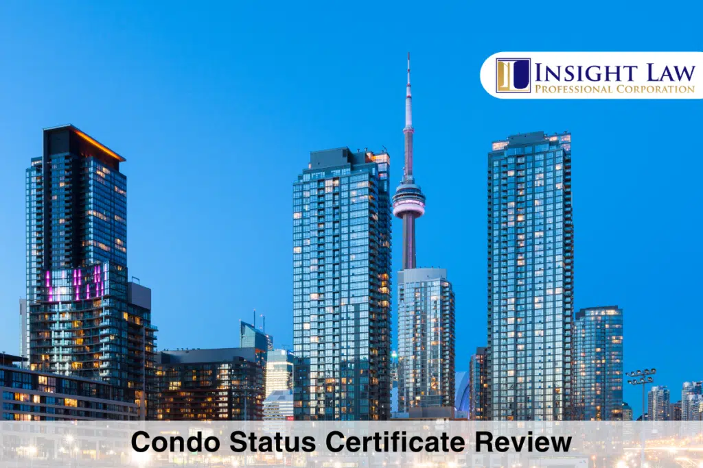 Condo Status Certificate Review​