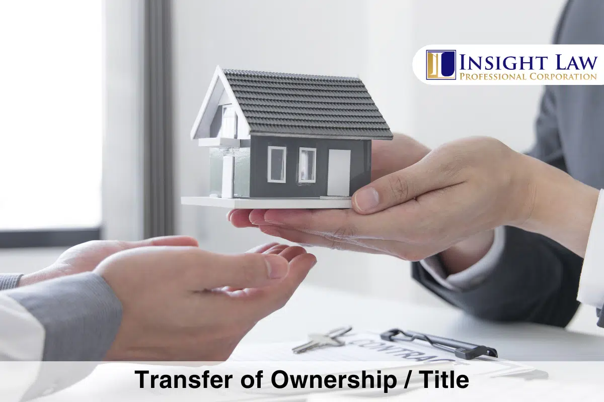 Transfer of Ownership Title​