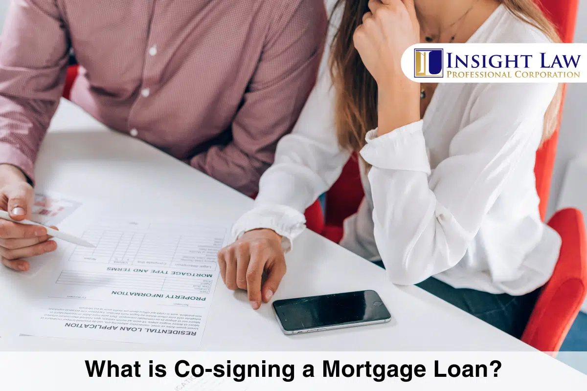 What is Co-signing a Mortgage Loan