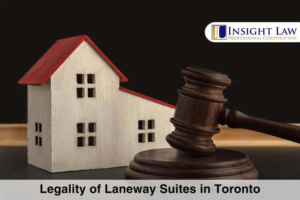 Legality of Laneway Suites in Toronto