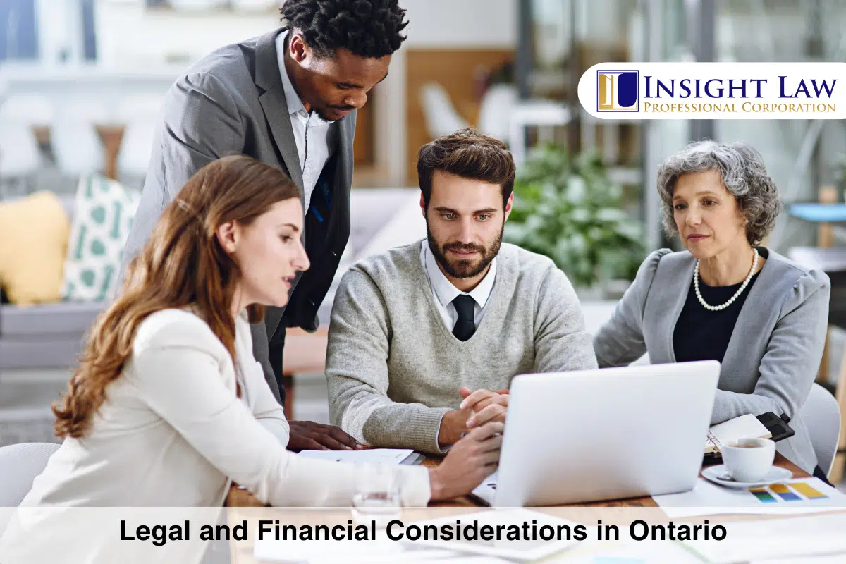 Legal and Financial Considerations