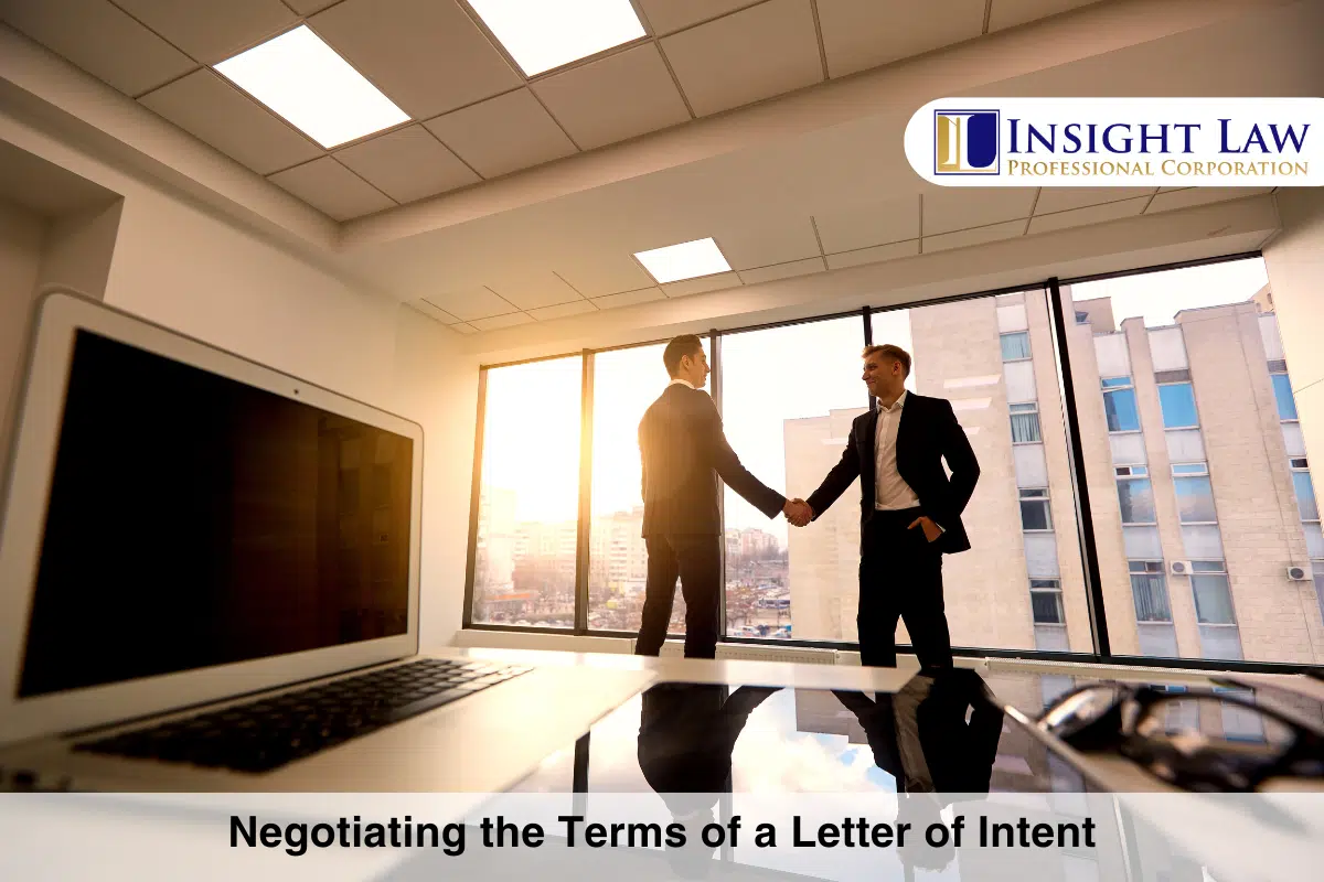 Negotiating Letter of Intent