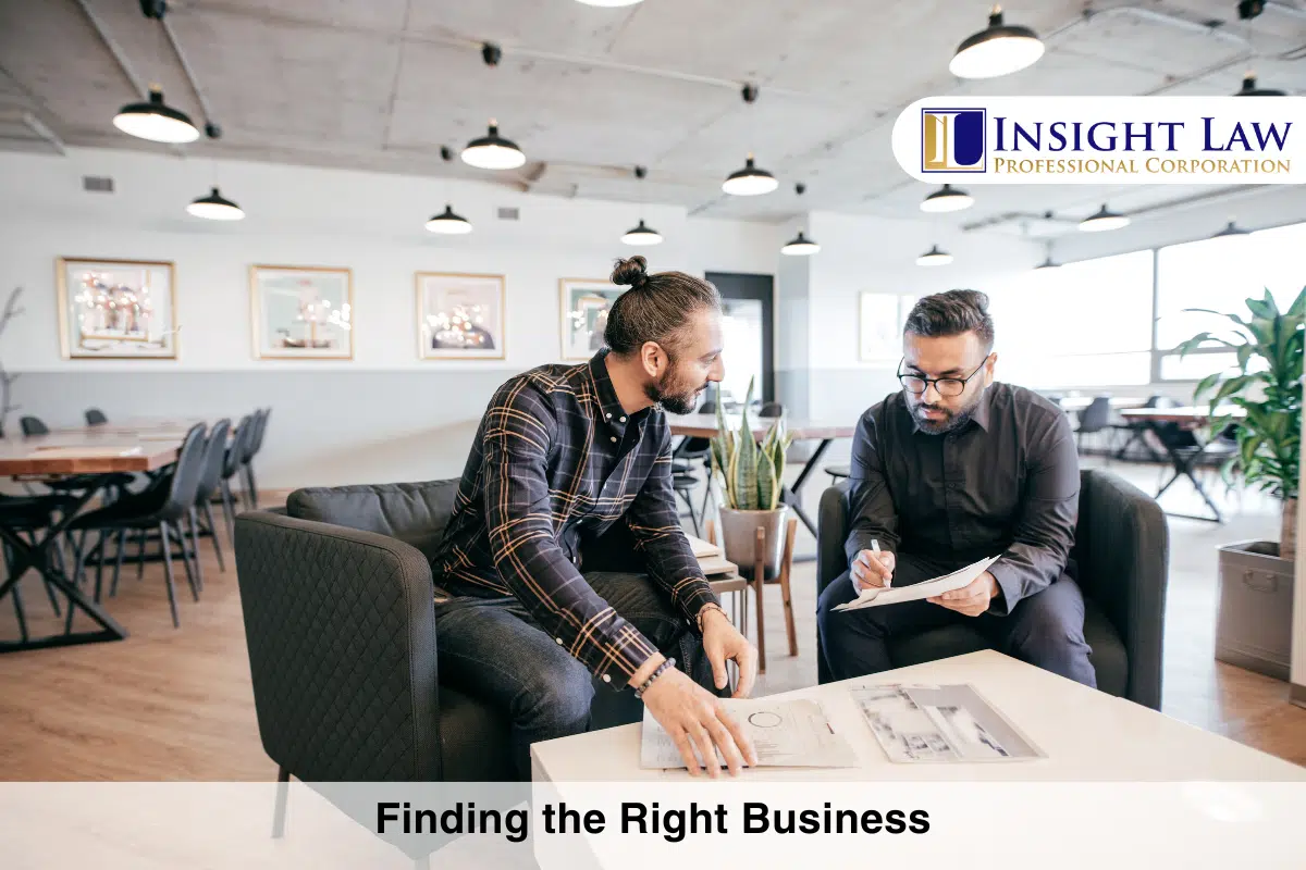 Finding the Right Business