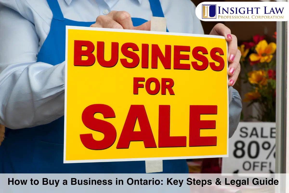 How to Buy a Business in Ontario