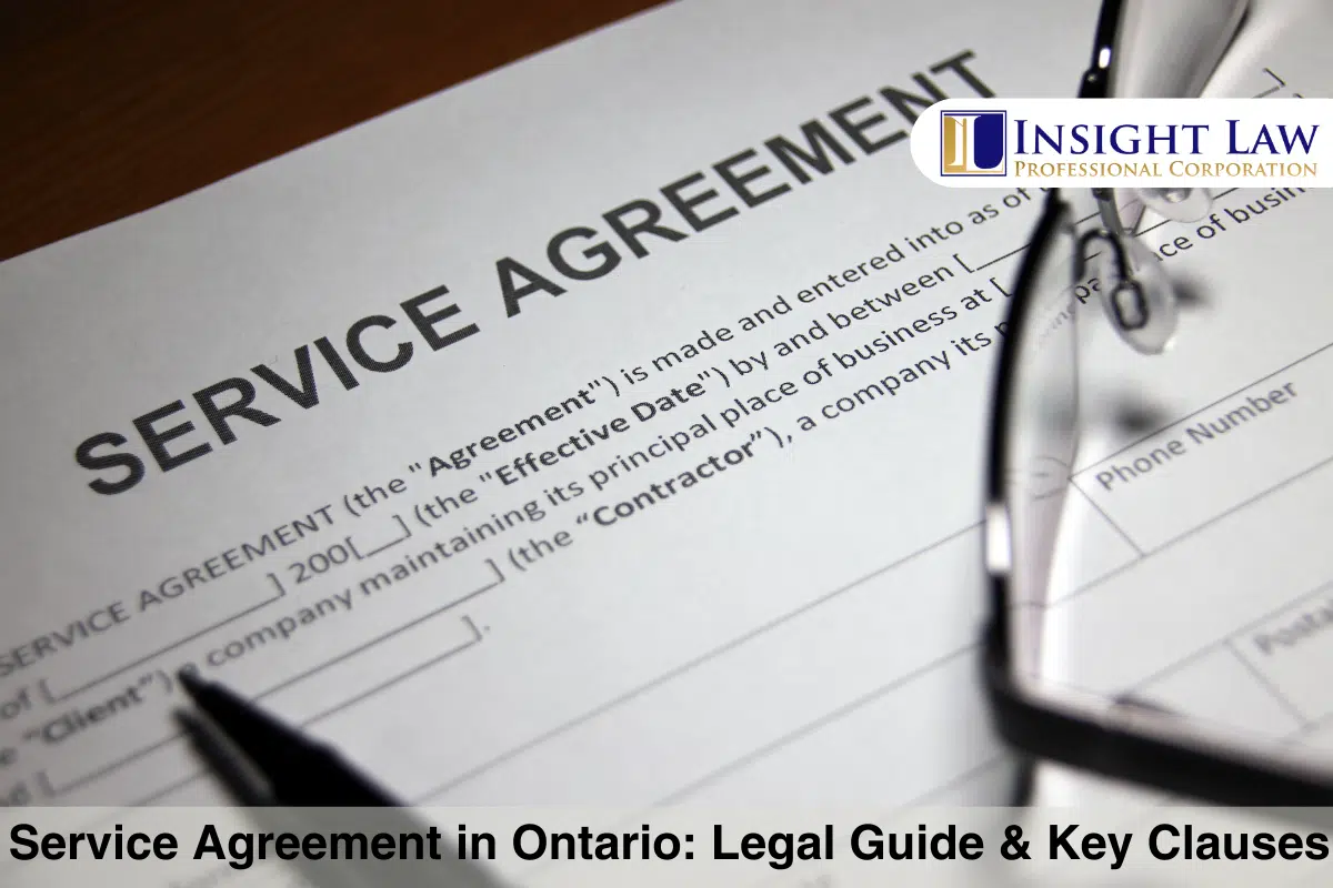 Service Agreement Ontario