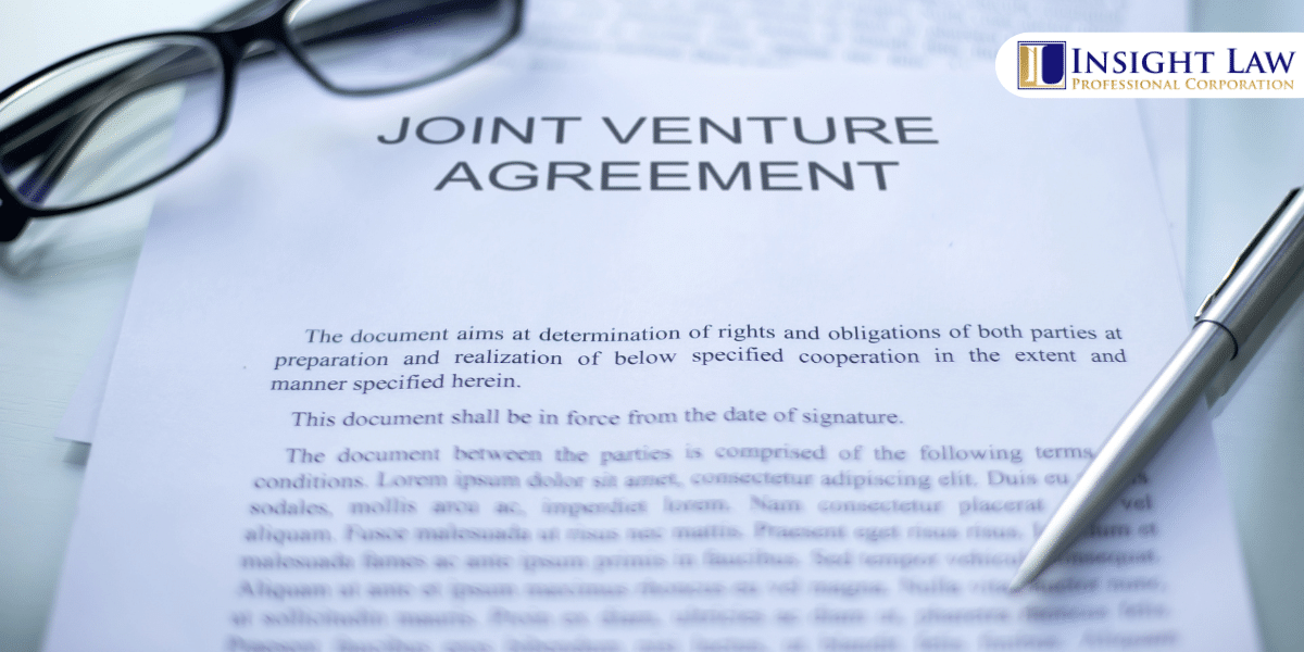 What joint venture agreement