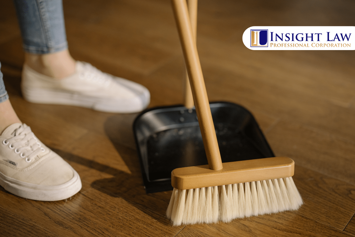 Broom Swept Condition Real Estate