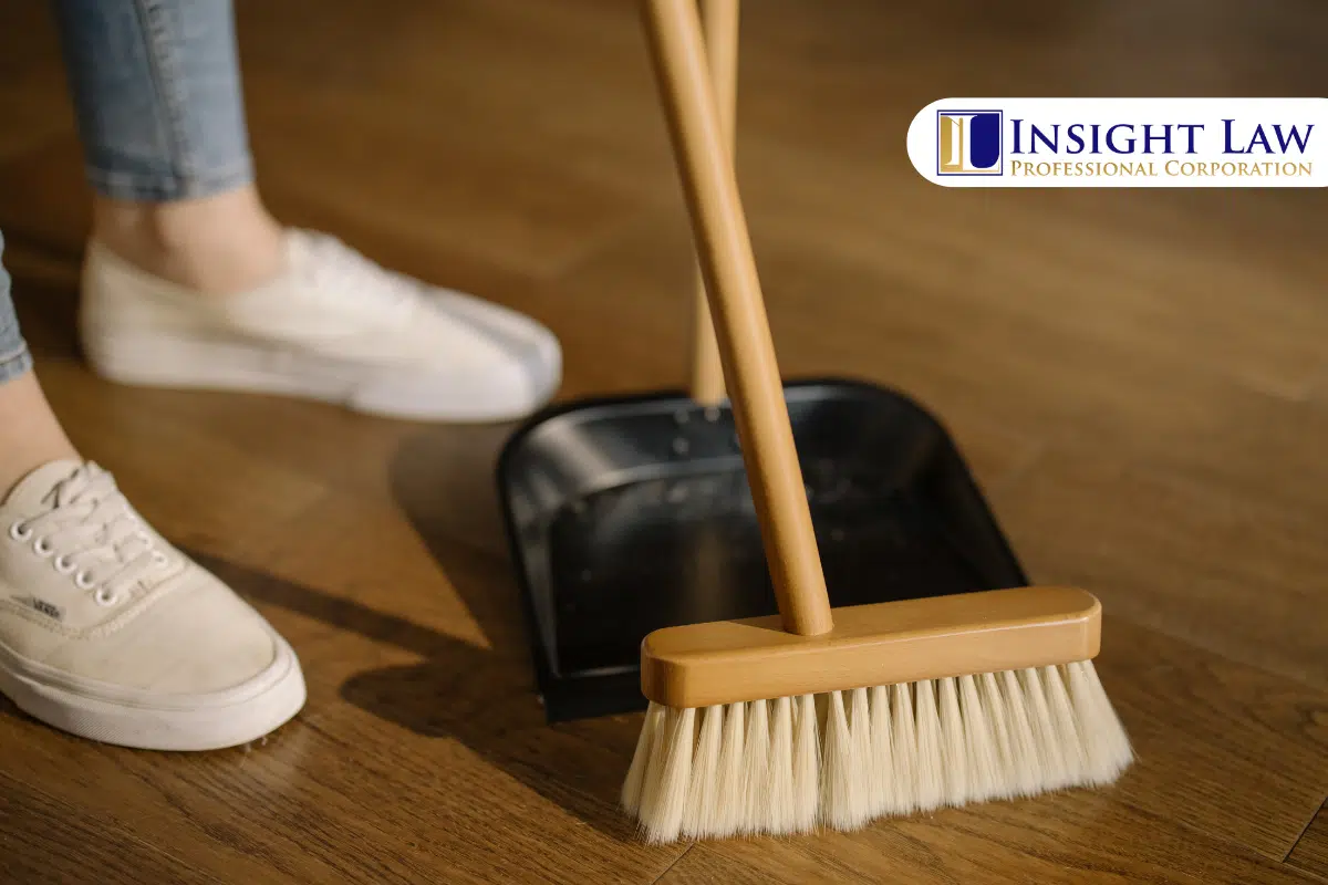 Broom Swept Condition Real Estate