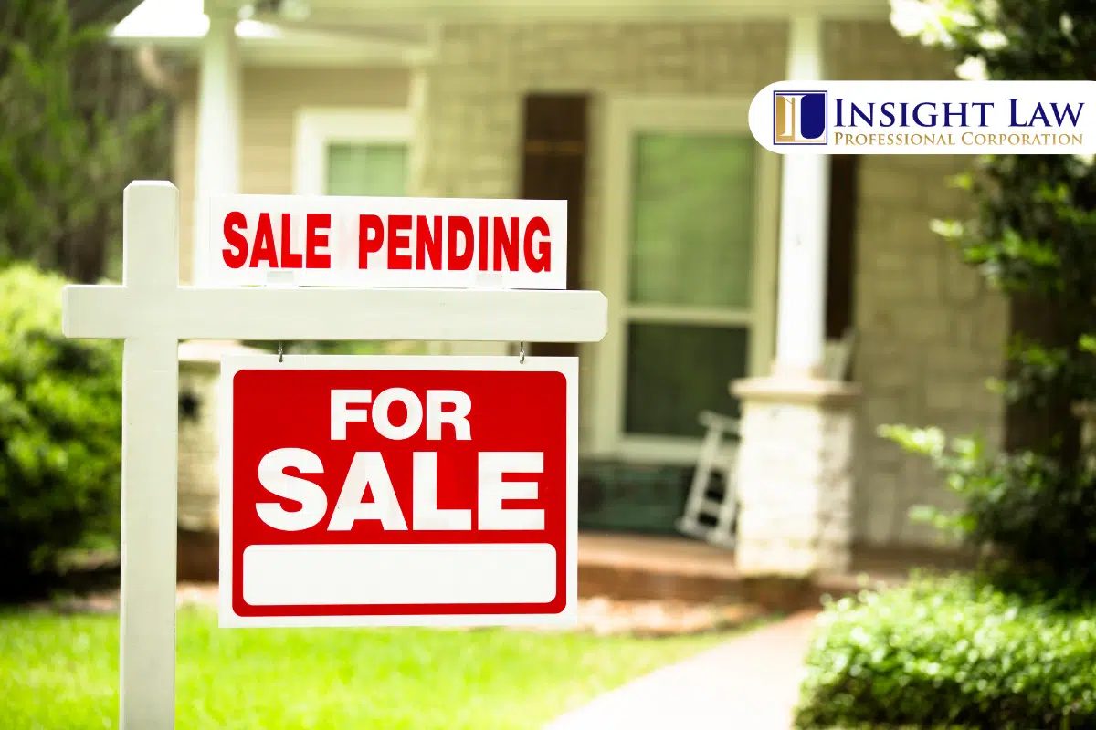 Real Estate Sale Pending
