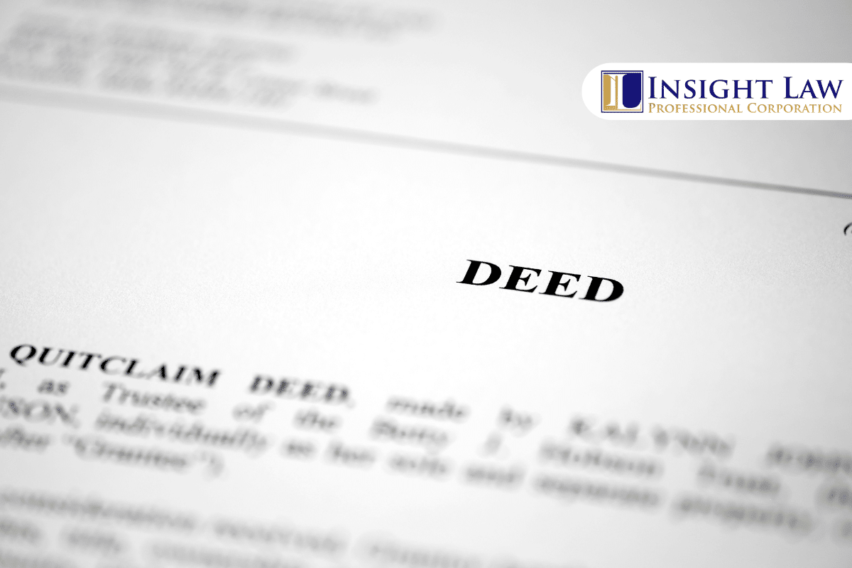 Deed in Ontario