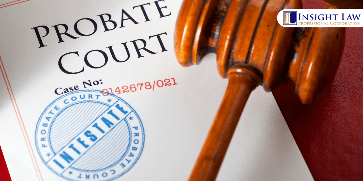 Probate applications process
